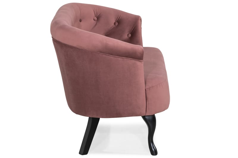 Dahlia Siss Sofa - Rustrosa Fløyel - Møbler - Sofaer - Fløyel sofaer