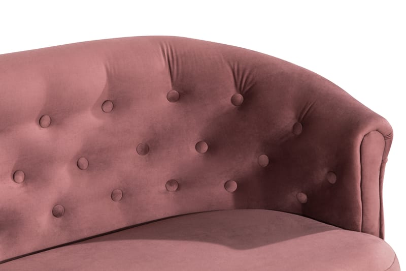 Dahlia Siss Sofa - Rustrosa Fløyel - Møbler - Sofaer - Fløyel sofaer