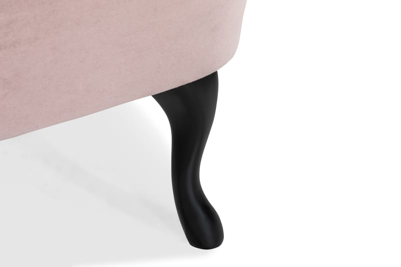 Dahlia Sofa - Lysrosa - Møbler - Sofaer - Fløyel sofaer