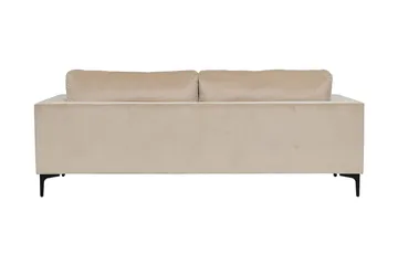 Johana 3-seter Fløyelssofa - Beige - Møbler - Sofaer - Fløyel sofaer