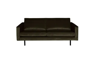 Lissbon 2,5-seters Fløyelssofa - Grønn - Møbler - Sofaer - Fløyel sofaer