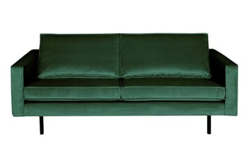 Lissbon 2,5-seters Fløyelssofa - Grønn - Møbler - Sofaer - Fløyel sofaer