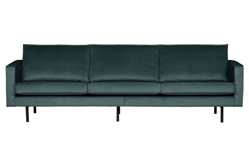 Lissbon 3-seter sofa fløyel - Møbler - Sofaer - Fløyel sofaer