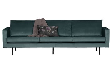 Lissbon 3-seter sofa fløyel - Møbler - Sofaer - Fløyel sofaer