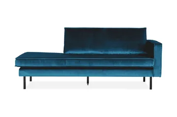 Lissbon Dagseng Høyre - Blå - Møbler - Sofaer - Fløyel sofaer