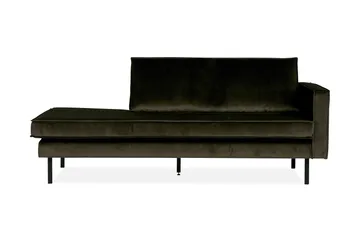 Lissbon Dagseng Høyre - Grønn - Møbler - Sofaer - Fløyel sofaer