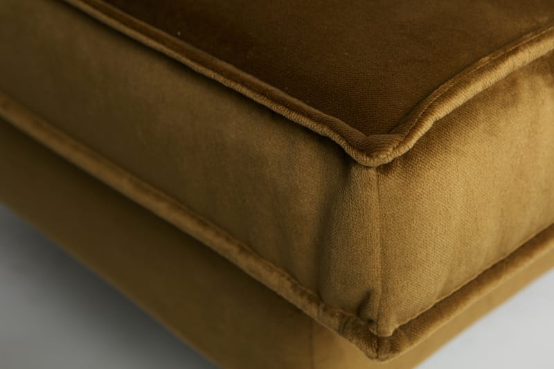 Lissbon Dagseng Høyre - Gul - Møbler - Sofaer - Fløyel sofaer