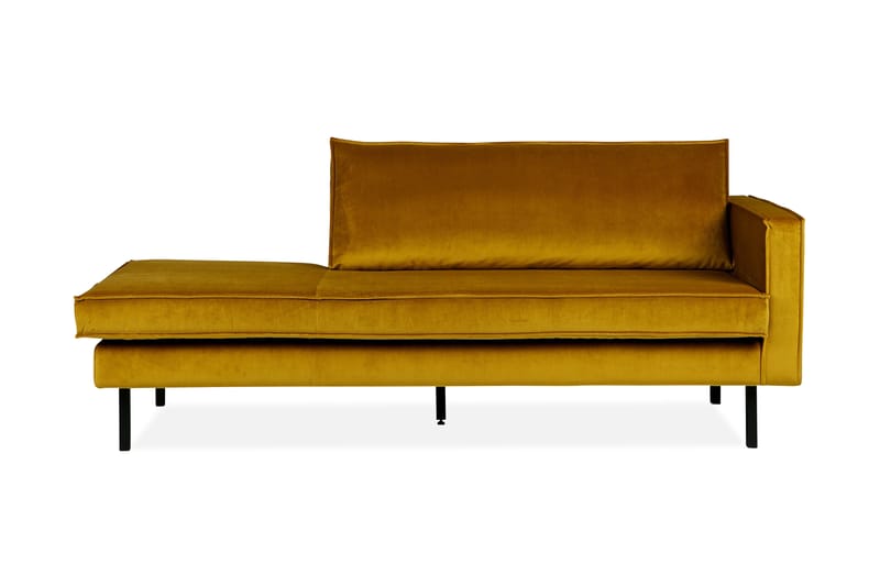 Lissbon Dagseng Høyre - Oker - Møbler - Sofaer - Fløyel sofaer
