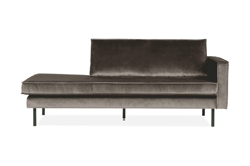 Lissbon Dagseng Høyre - Taupe - Møbler - Sofaer - Fløyel sofaer
