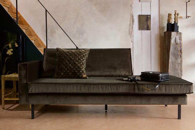 Lissbon Dagseng Venstre - Grønn - Møbler - Sofaer - Fløyel sofaer