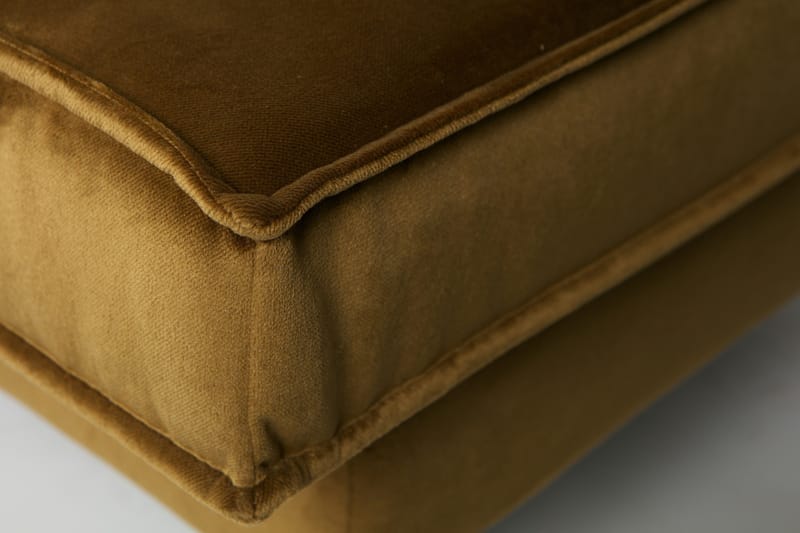 Lissbon Dagseng Venstre - Gul - Møbler - Sofaer - Fløyel sofaer