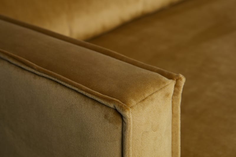 Lissbon Dagseng Venstre - Oker - Møbler - Sofaer - Fløyel sofaer