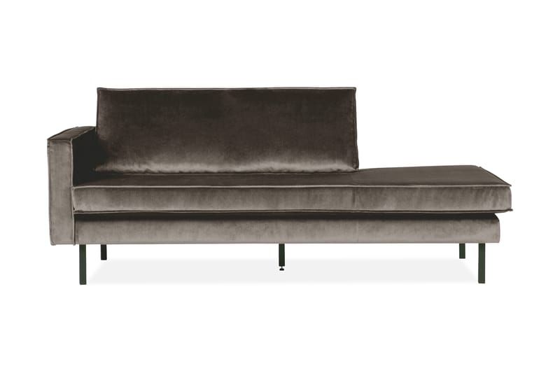 Lissbon Dagseng Venstre - Taupe - Møbler - Sofaer - Fløyel sofaer