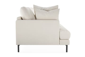 Menard 4-seters Dyp Fløyelssofa - Kremhvit - Møbler - Sofaer - Fløyel sofaer