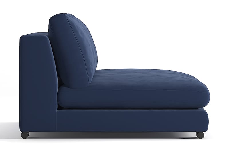 Noha Moduldivansofa - Midnattsblå Fløyel - Møbler - Sofaer - Fløyel sofaer