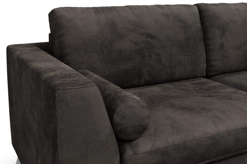 Ocean Lyx 3-seter Sofa - Mørkegrå/Fløyel - Møbler - Sofaer - 2 seter sofa