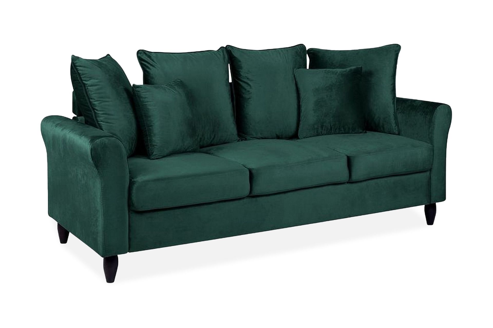 Paretti Sofa Fløyel - Grønn