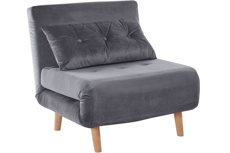 Sanremo Dagseng Singel - Grå - Møbler - Sofaer - Fløyel sofaer