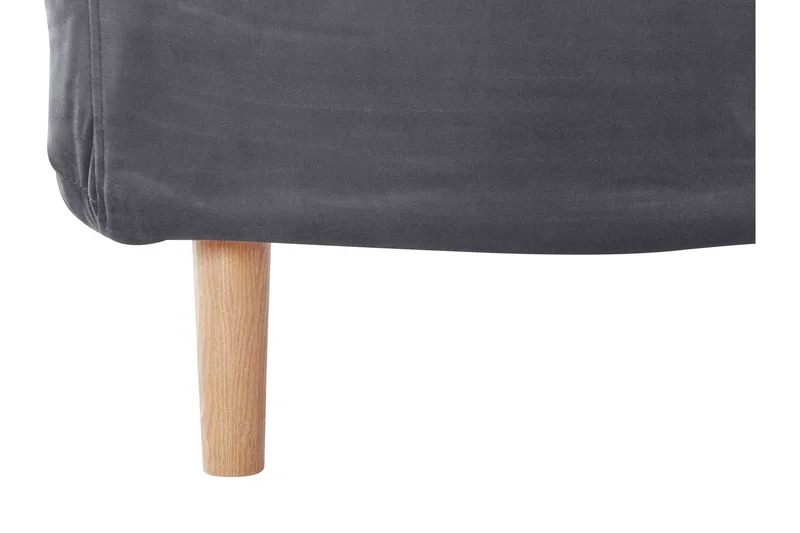 Sanremo Dagseng Singel - Grå - Møbler - Sofaer - Fløyel sofaer