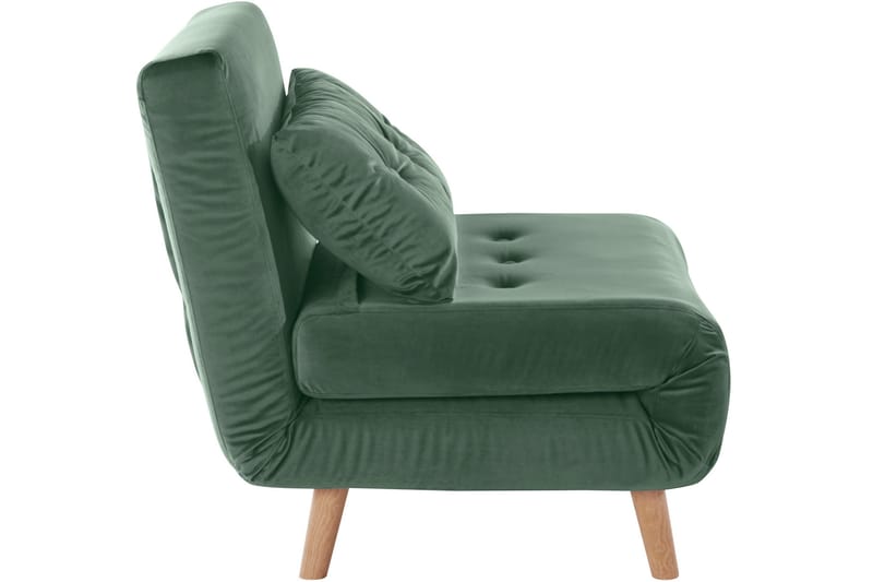 Sanremo Dagseng Singel - Mørkegrønn - Møbler - Sofaer - Fløyel sofaer