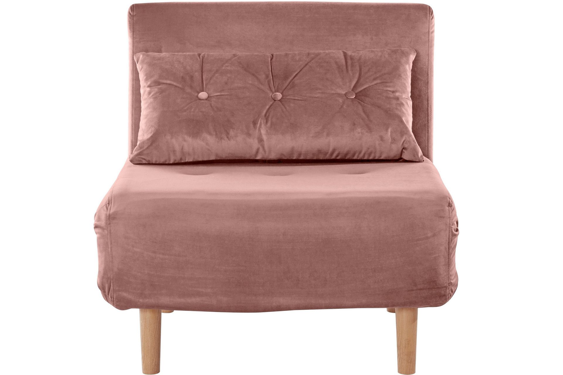 Sanremo Dagseng Singel - Rosa - Møbler - Sofaer - Fløyel sofaer
