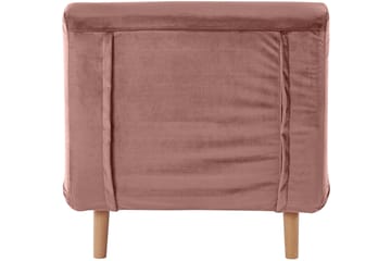 Sanremo Dagseng Singel - Rosa - Møbler - Sofaer - Fløyel sofaer