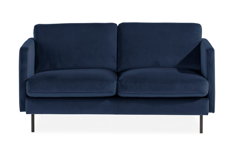 Teodin Fløyelssofa 2-seters - Blå - Møbler - Sofaer - Fløyel sofaer