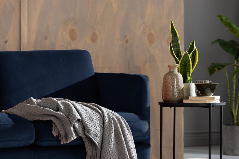 Teodin Fløyelssofa 2-seters - Blå - Møbler - Sofaer - Fløyel sofaer