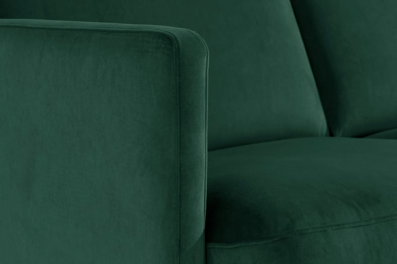 Teodin Fløyelssofa 2-seters - Grønn - Møbler - Sofaer - Fløyel sofaer