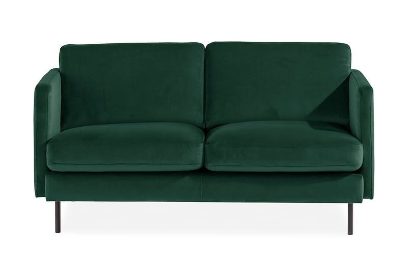 Teodin Fløyelssofa 2-seters - Grønn - Møbler - Sofaer - Fløyel sofaer