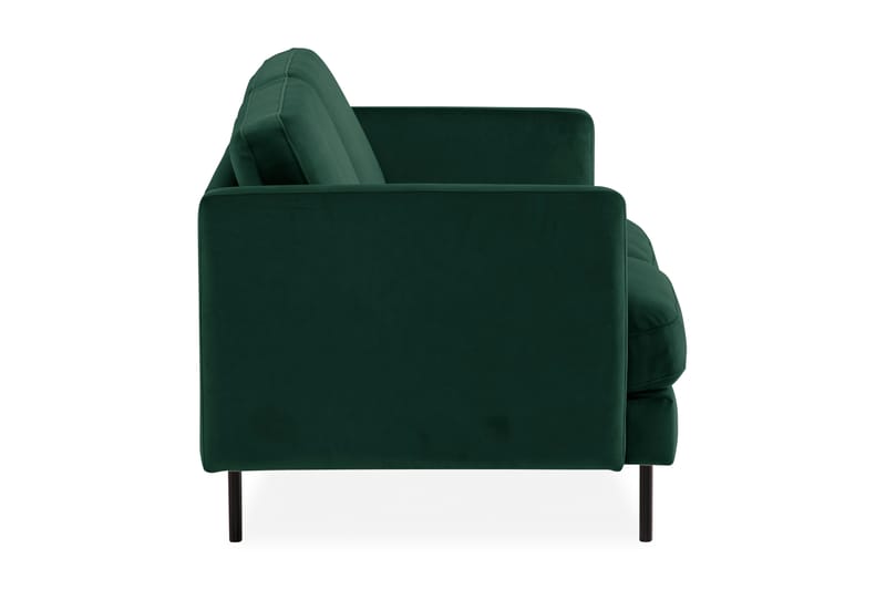 Teodin Fløyelssofa 2-seters - Grønn - Møbler - Sofaer - Fløyel sofaer