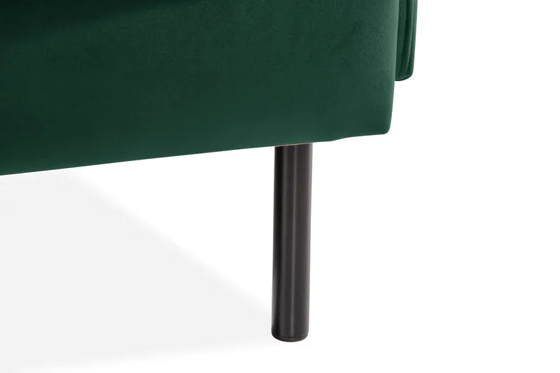 Teodin Fløyelssofa 2-seters - Grønn - Møbler - Sofaer - Fløyel sofaer