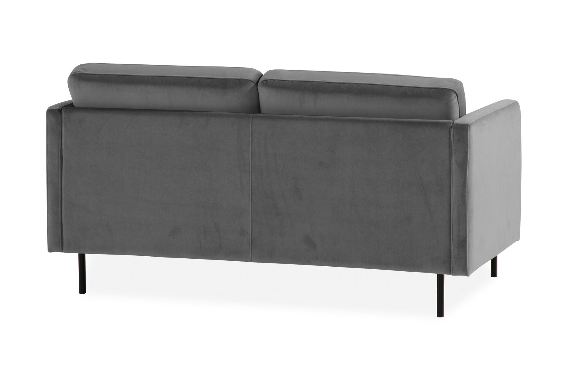 Teodin Fløyelssofa 2-seters - Lysegrå - Møbler - Sofaer - 2 seter sofa