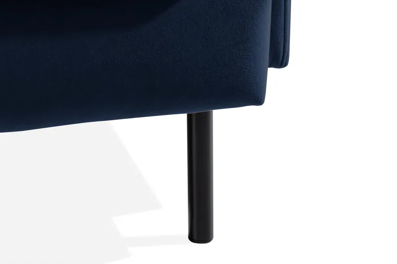 Teodin Fløyelssofa 3-seters - Blå - Møbler - Sofaer - Fløyel sofaer