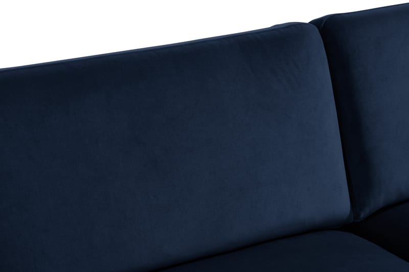 Teodin Fløyelssofa 3-seters - Blå - Møbler - Sofaer - Fløyel sofaer