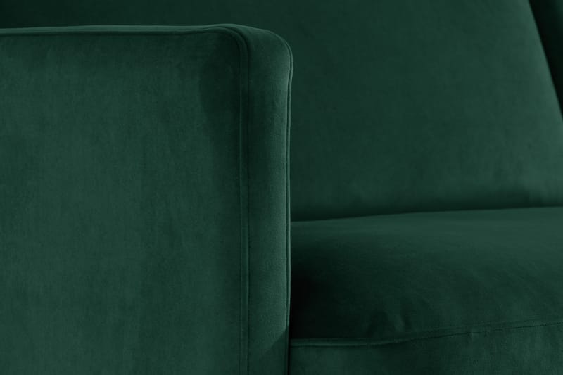 Teodin Fløyelssofa 3-seters - Grønn - Møbler - Sofaer - Fløyel sofaer