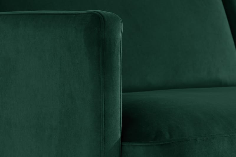Teodin Fløyelssofa 3-seters - Grønn - Møbler - Sofaer - Fløyel sofaer