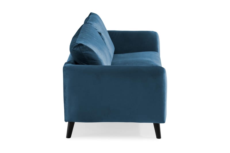 Trend 2-seters Fløyelssofa - Blå - Møbler - Sofaer - Fløyel sofaer