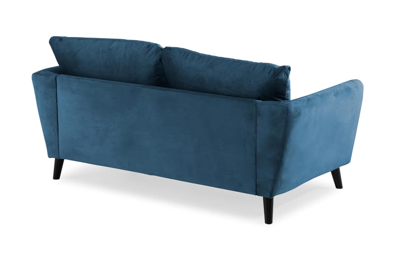 Trend 2-seters Fløyelssofa - Blå - Møbler - Sofaer - Fløyel sofaer
