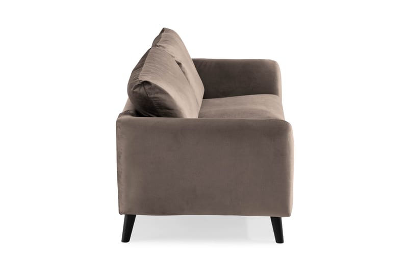 Trend 2-seters Fløyelssofa - Brun - Møbler - Sofaer - Fløyel sofaer