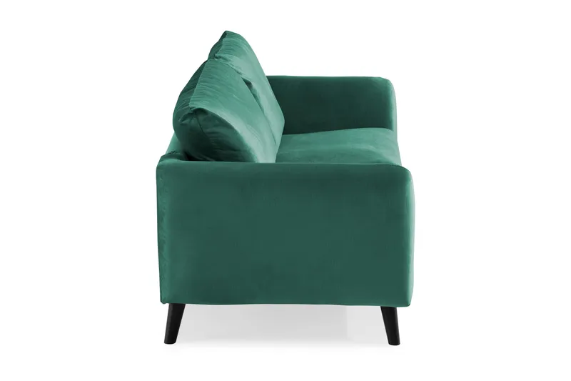 Trend 2-seters Fløyelssofa - Grønn - Møbler - Sofaer - Fløyel sofaer