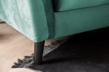 Trend 2-seters Fløyelssofa - Grønn - Møbler - Sofaer - Fløyel sofaer