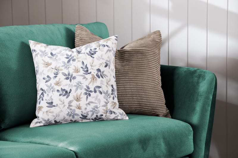Trend 2-seters Fløyelssofa - Grønn - Møbler - Sofaer - Fløyel sofaer