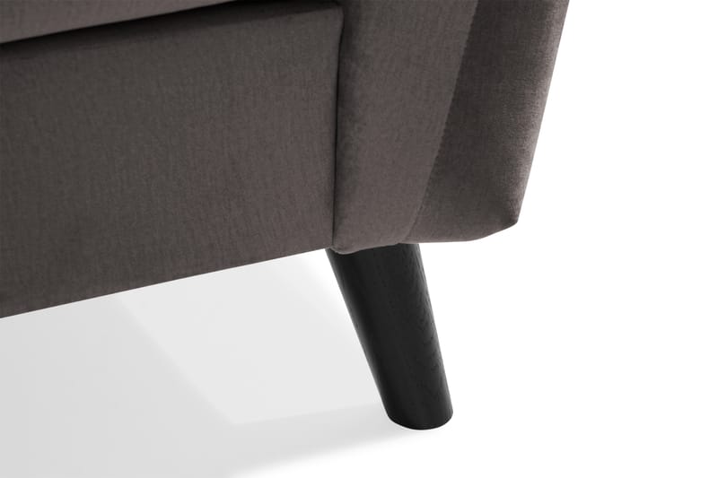 Trend 2-seters Fløyelssofa - Mørk grå - Møbler - Sofaer - Fløyel sofaer