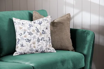 Trend 3-seters Fløyelssofa - Grønn - Møbler - Sofaer - Fløyel sofaer