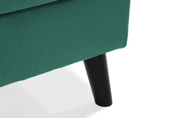 Trend 4-seters Høyrevendt U-formet Sofa med Divan og Sjeselong i Fløyel - Grønn - Møbler - Sofaer - Fløyel sofaer
