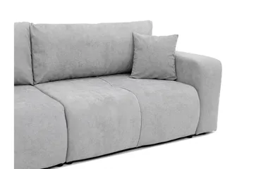 Flo 3-seter Sovesofa med Oppbevaring i Stoff - Gul - Møbler - Sofaer - Sovesofaer