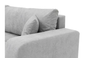Flo 3-seter Sovesofa med Oppbevaring i Stoff - Hvit - Møbler - Sofaer - Sovesofaer