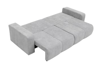 Flo 3-seter Sovesofa med Oppbevaring i Stoff - Oransje - Møbler - Sofaer - Sovesofaer