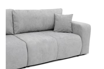Flo 3-seter Sovesofa med Oppbevaring i Stoff - Oransje - Møbler - Sofaer - Sovesofaer